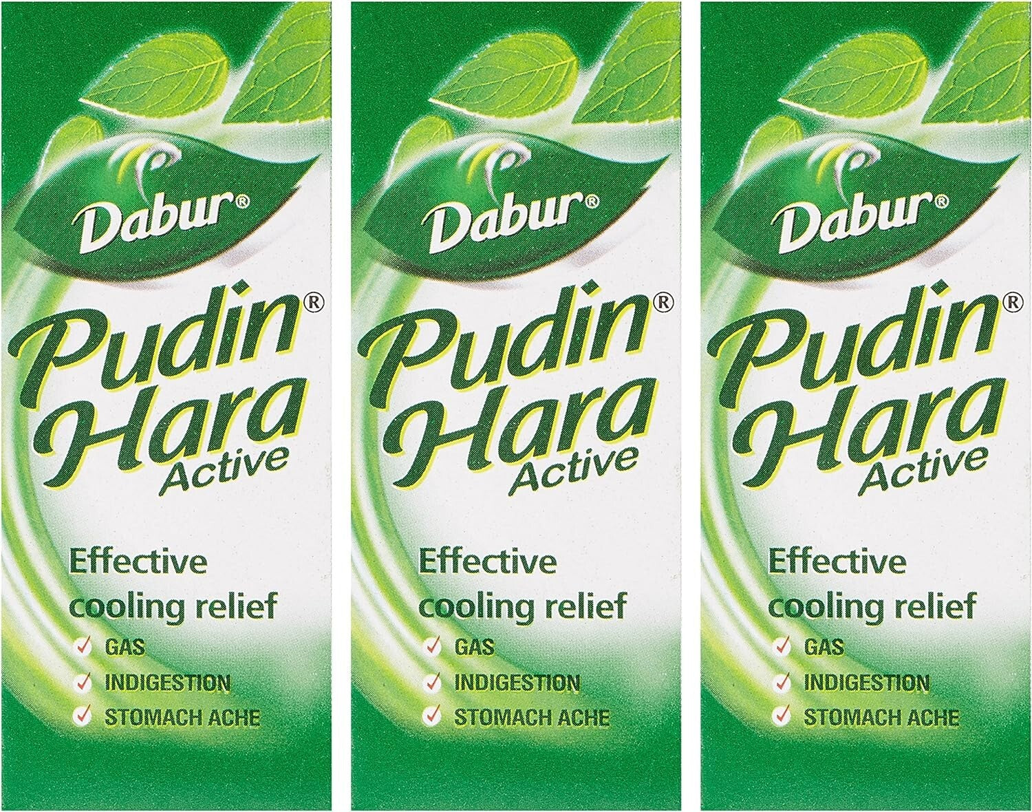 Dabur Pudin Hara 30 ml (Pack of 3) Free Shipping